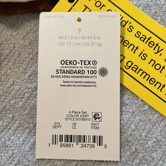 NWT 2 Sets of Carter’s Animal Print Long Sleeve Snug Fit Pajamas - Picture 6 of 6